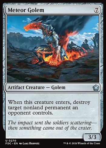 Meteor Golem