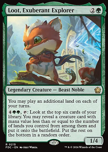 Loot, Exuberant Explorer