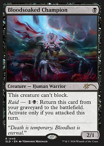 Bloodsoaked Champion