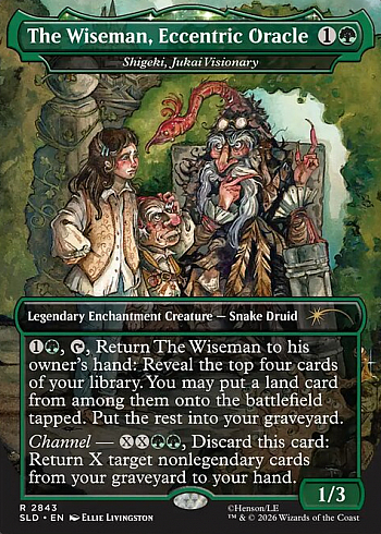 Shigeki, Jukai Visionary