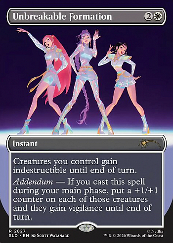 Unbreakable Formation