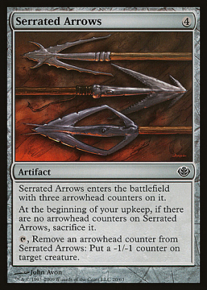 Serrated Arrows