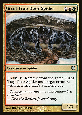 Giant Trap Door Spider