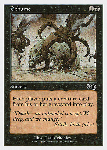 Exhume