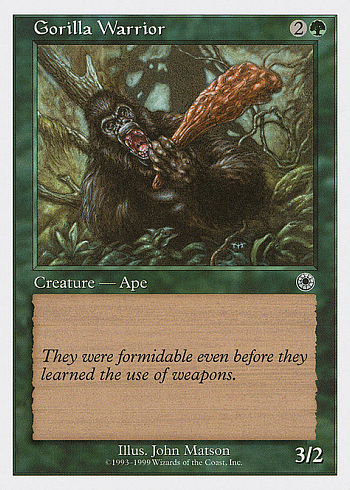 Gorilla Warrior