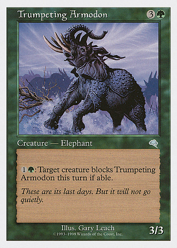 Trumpeting Armodon