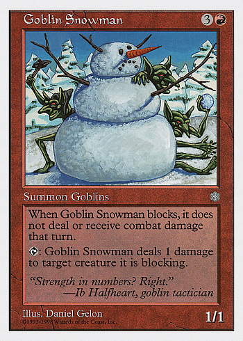 Goblin Snowman