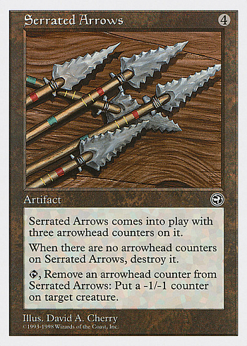 Serrated Arrows