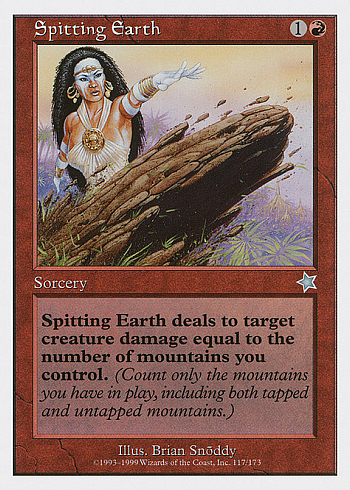 Spitting Earth