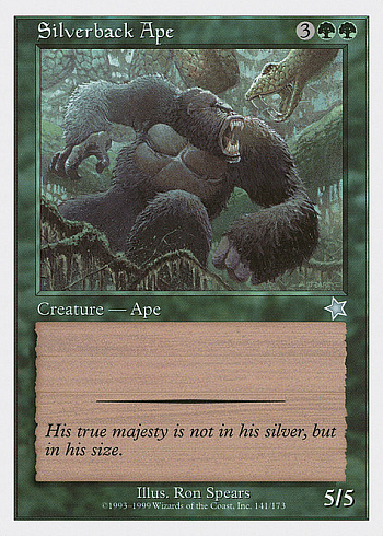 Silverback Ape