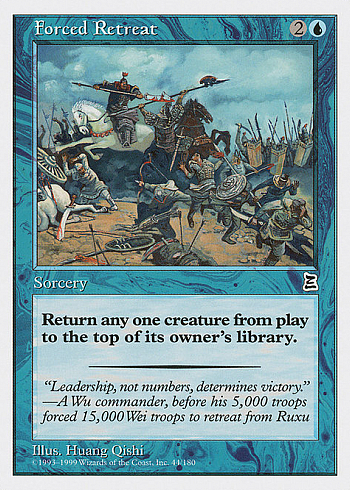 Forced Retreat