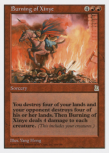 Burning of Xinye