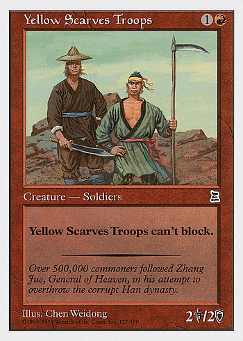 Yellow Scarves Troops