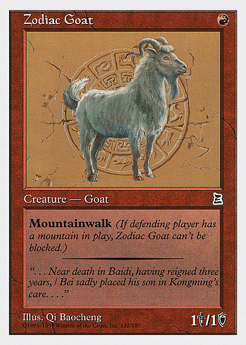 Zodiac Goat