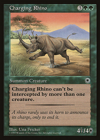 Charging Rhino