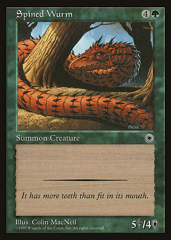 Spined Wurm