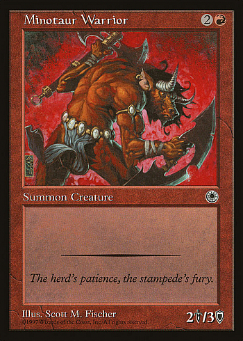Minotaur Warrior
