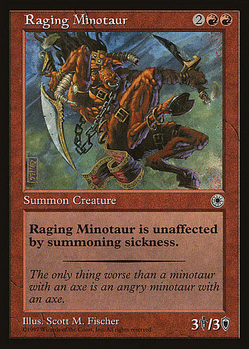 Raging Minotaur