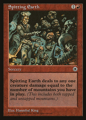 Spitting Earth