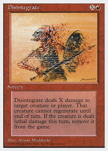 Disintegrate