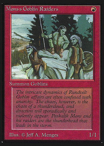 Mons's Goblin Raiders