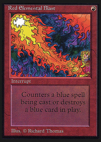 Red Elemental Blast