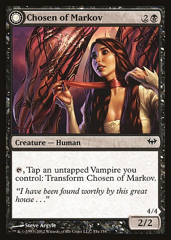 Chosen of Markov // Markov's Servant