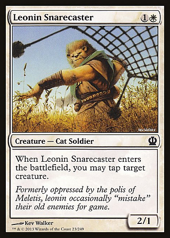 Leonin Snarecaster