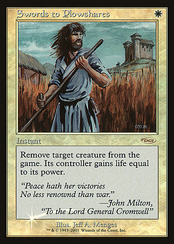 Swords to Plowshares