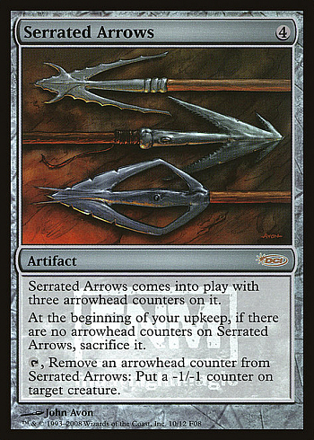 Serrated Arrows
