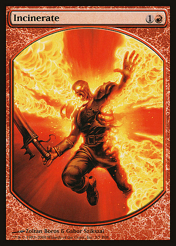 Incinerate
