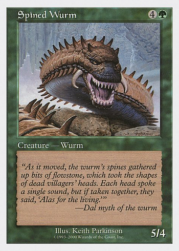 Spined Wurm