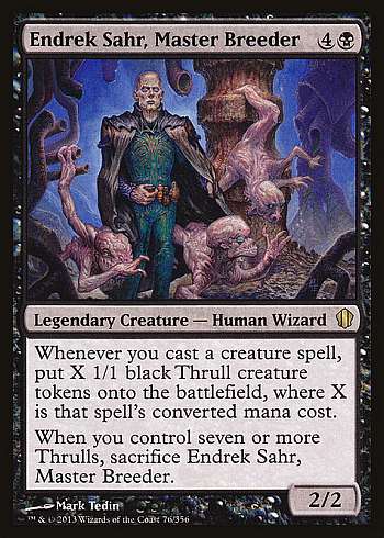 Endrek Sahr, Master Breeder