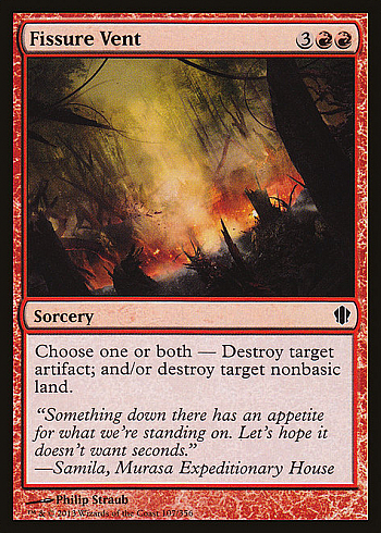 Fissure Vent