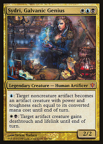 Sydri, Galvanic Genius