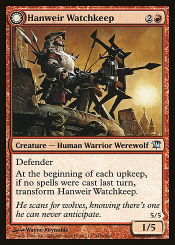Hanweir Watchkeep // Bane of Hanweir