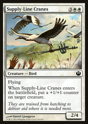 Supply-Line Cranes