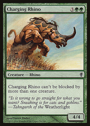 Charging Rhino
