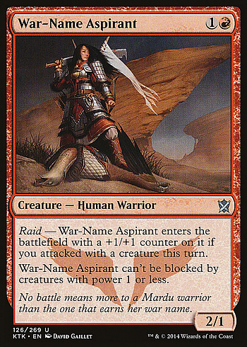 War-Name Aspirant