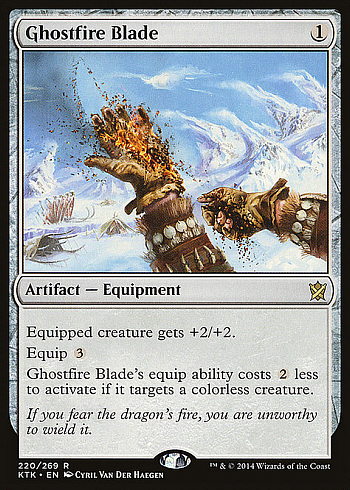 Ghostfire Blade
