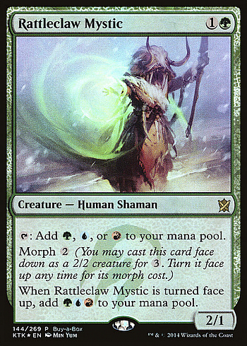 Rattleclaw Mystic (Khans of Tarkir Promos)