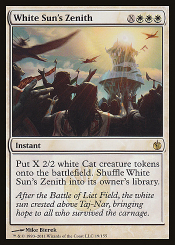 White Sun's Zenith