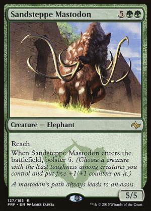 Sandsteppe Mastodon