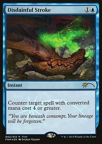 Disdainful Stroke