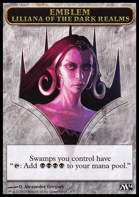 Liliana of the Dark Realms Emblem