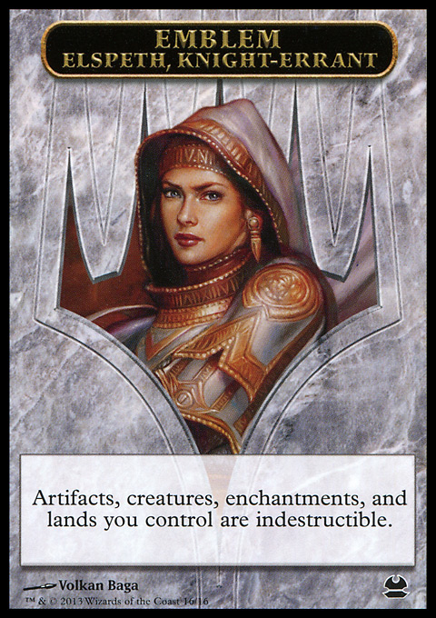 Elspeth, Knight-Errant Emblem