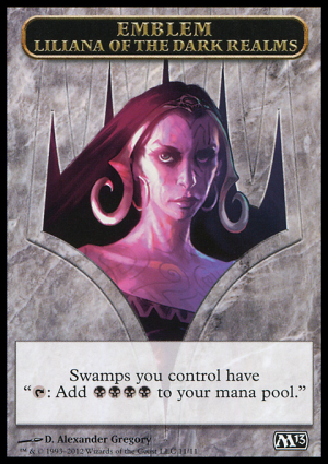 Liliana of the Dark Realms Emblem
