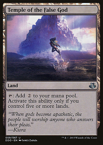 Temple of the False God