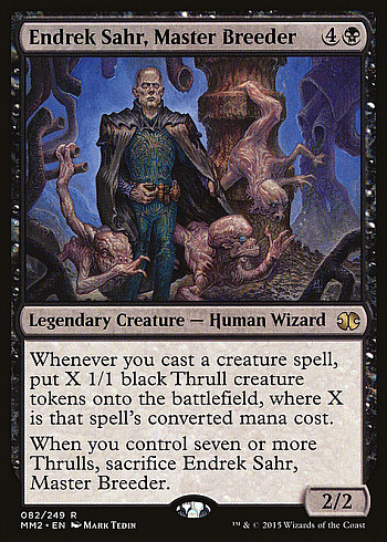 Endrek Sahr, Master Breeder