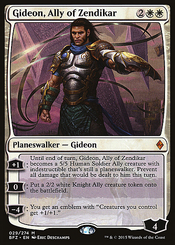 Gideon, Ally of Zendikar